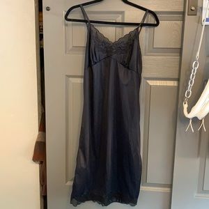 Black Slip Dress
